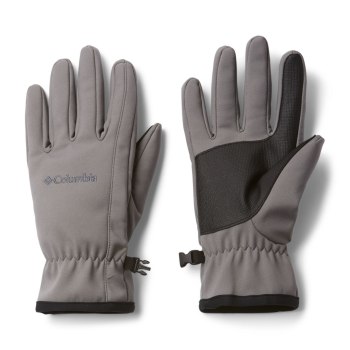 Columbia Ascender Softshell, Guantes Grises Para Hombre | 540381-JDR